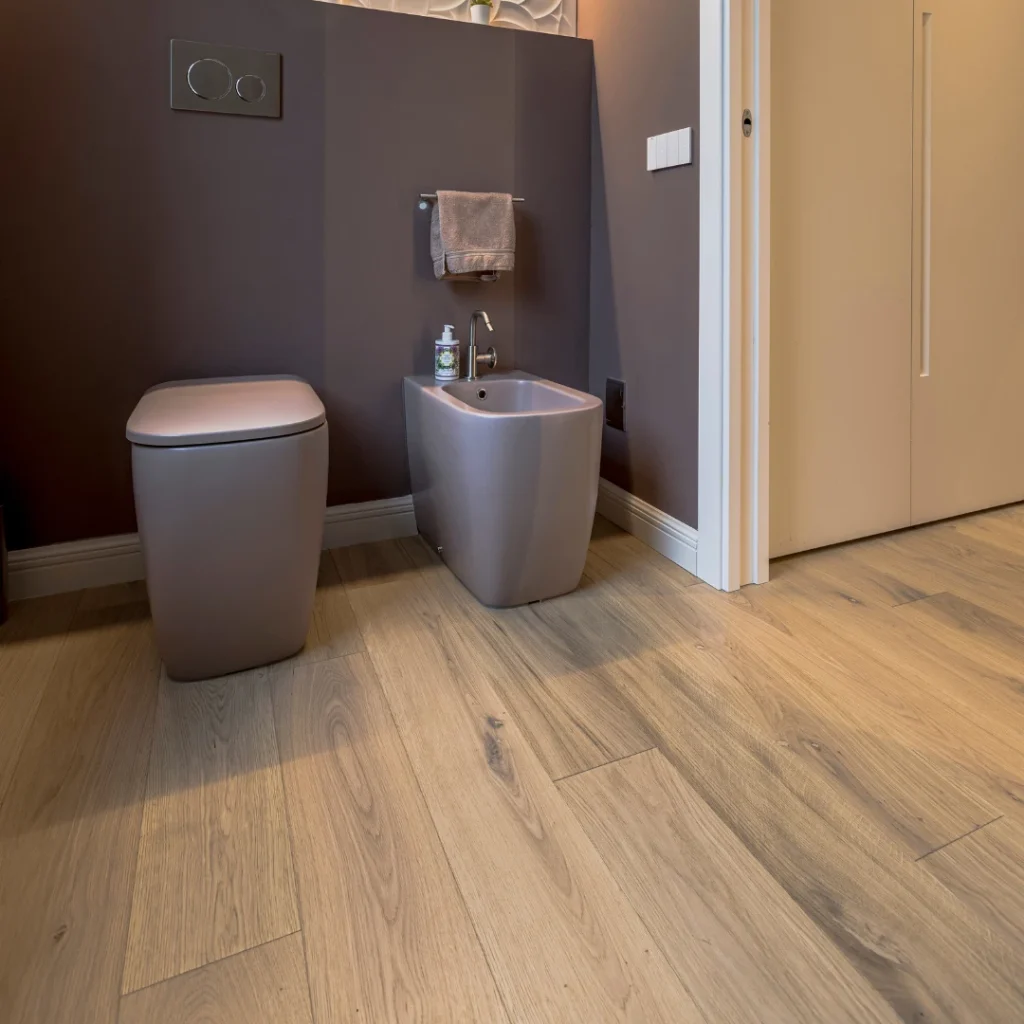 Parquet in bagno e cucina? Si può! 6