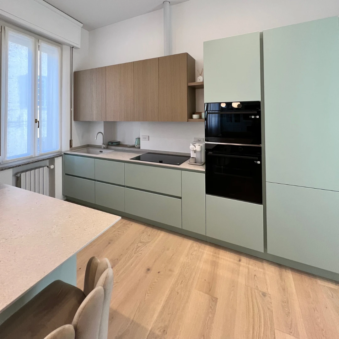 Casa con parquet