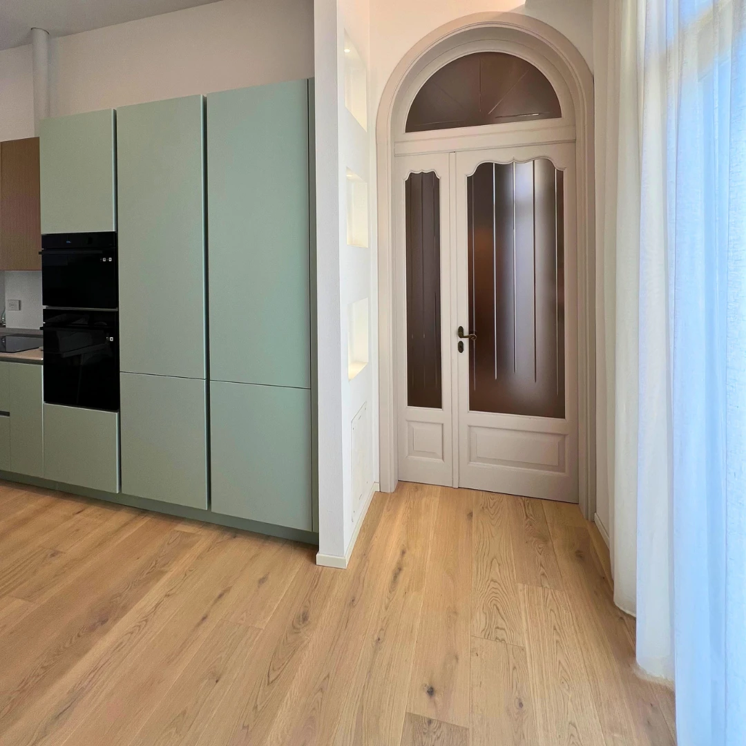 Home design con parquet